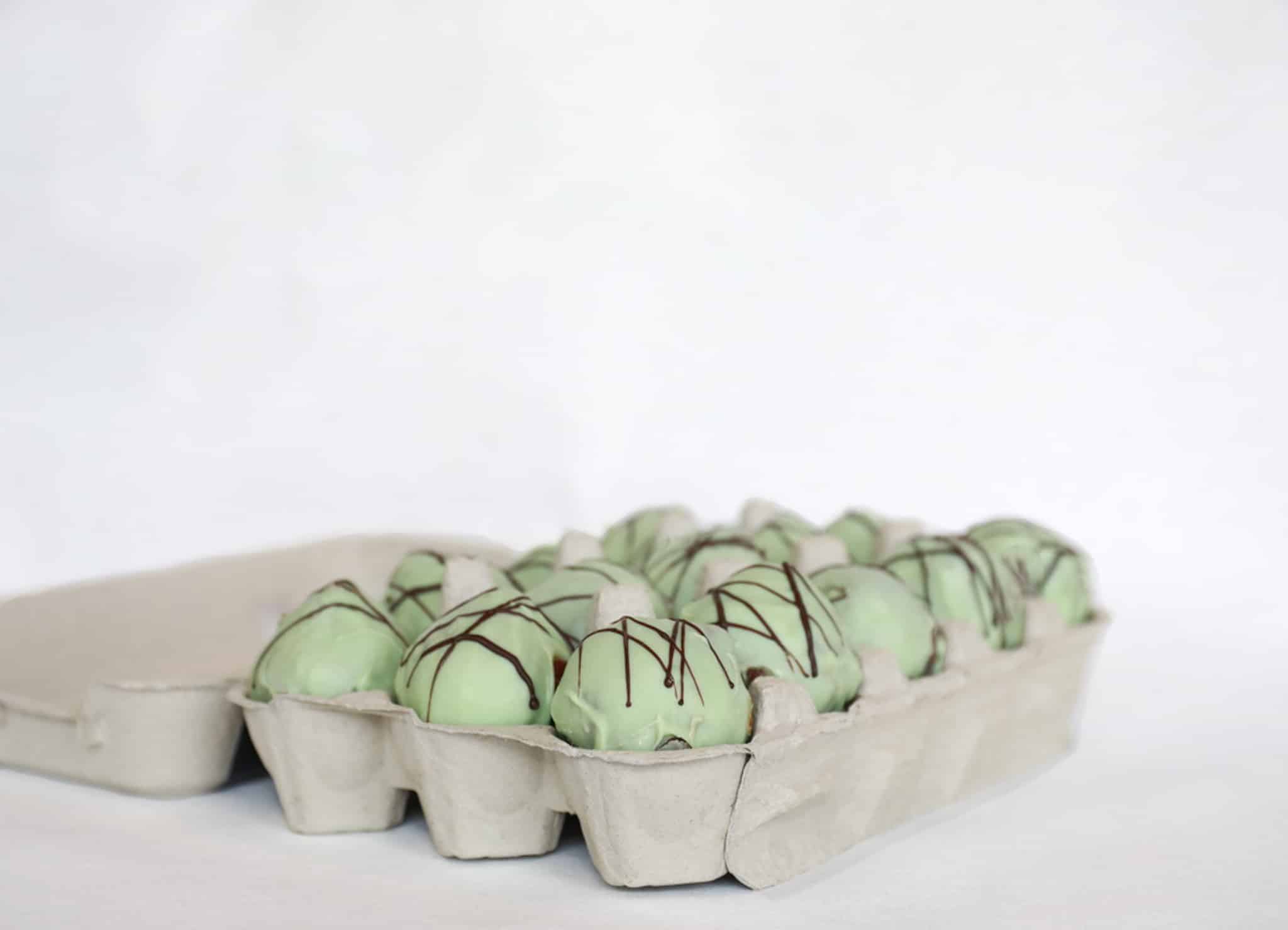 Romkugle med limechokolade 15 stk.