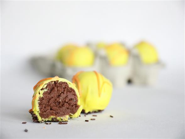 Romkugler med passionchokolade 6 stk.