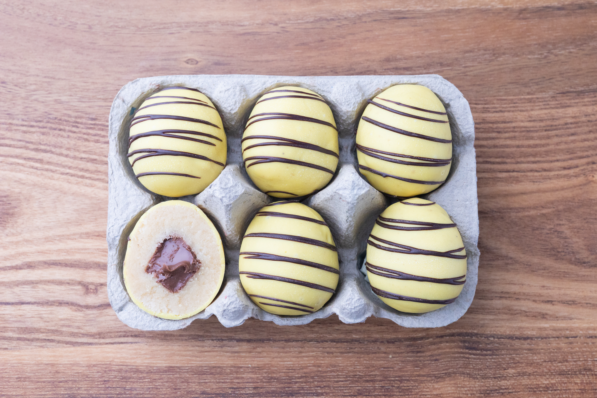 Påskeæg 15 stk. med Passionsfrugt chokolade