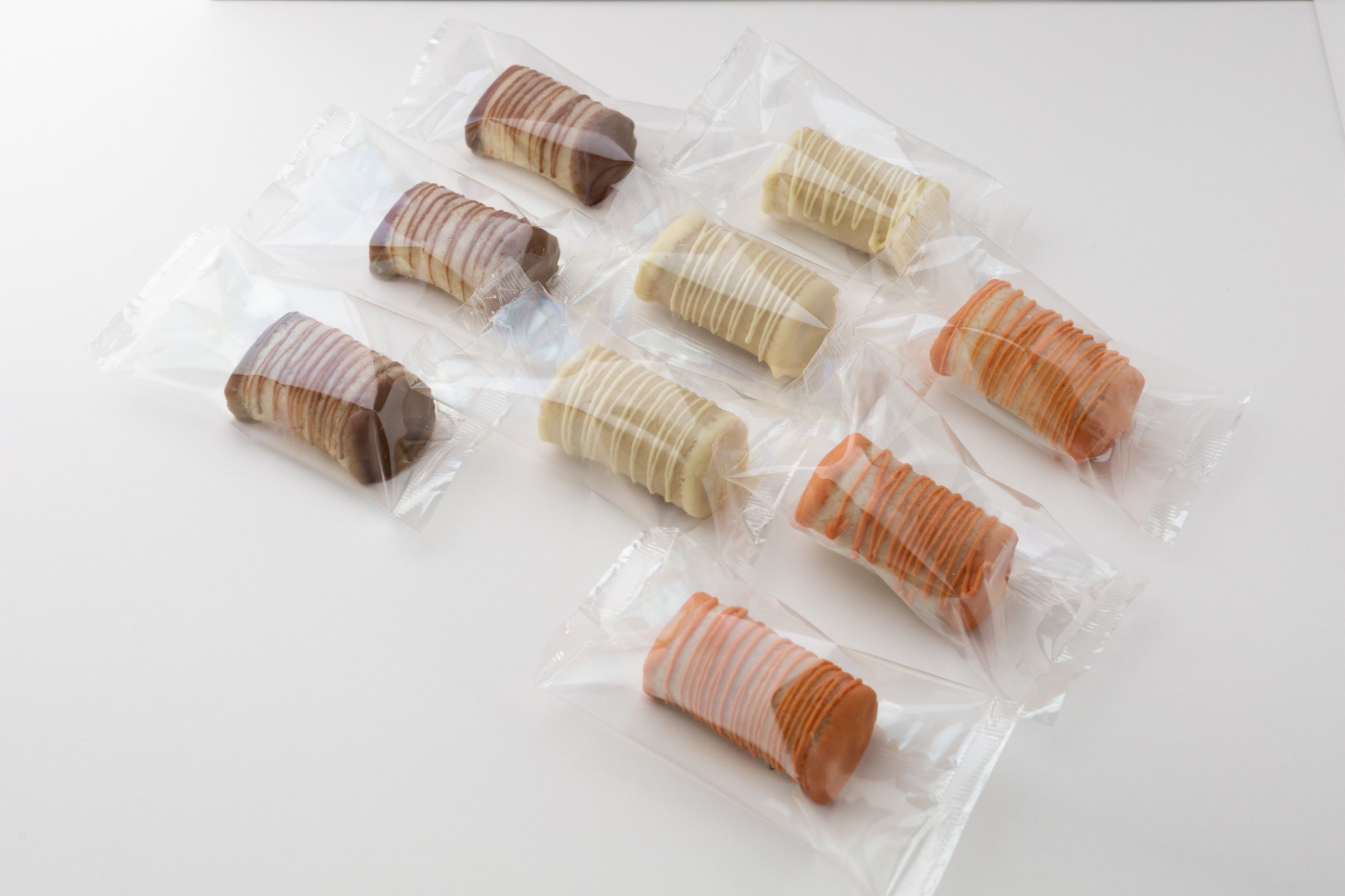 Træstammer med Solbær fyld - 12 stk