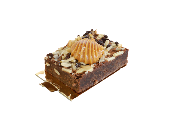 Brownie m. saltkaramel
