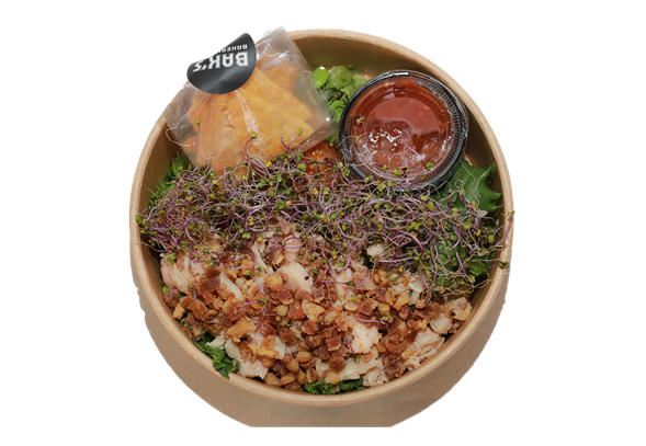 Salat m/chicken salsa