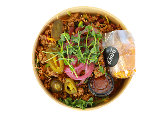 Vegetarisk mexicansk salat