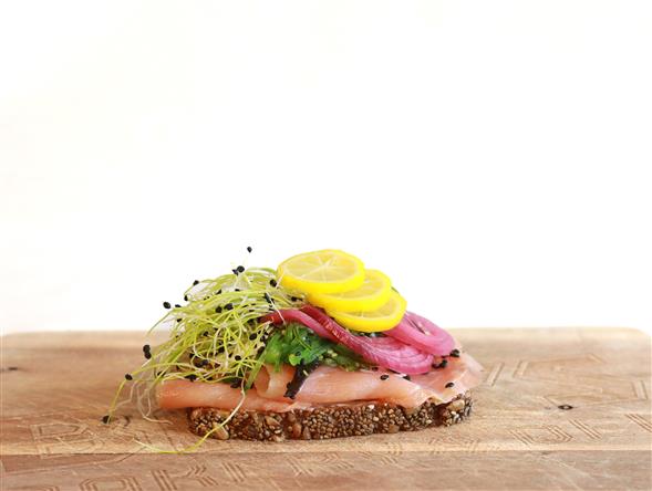 Laks m/ rygeostcreme