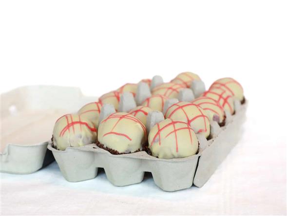 Solbærromkugle 15 stk.