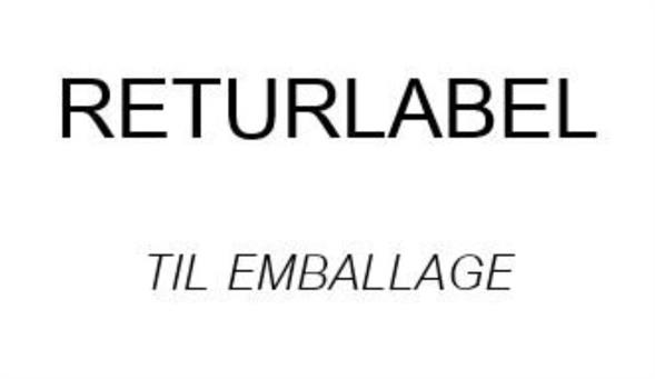 Returlabel