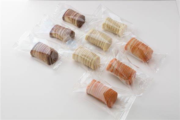 Træstammer med Solbær fyld - 12 stk